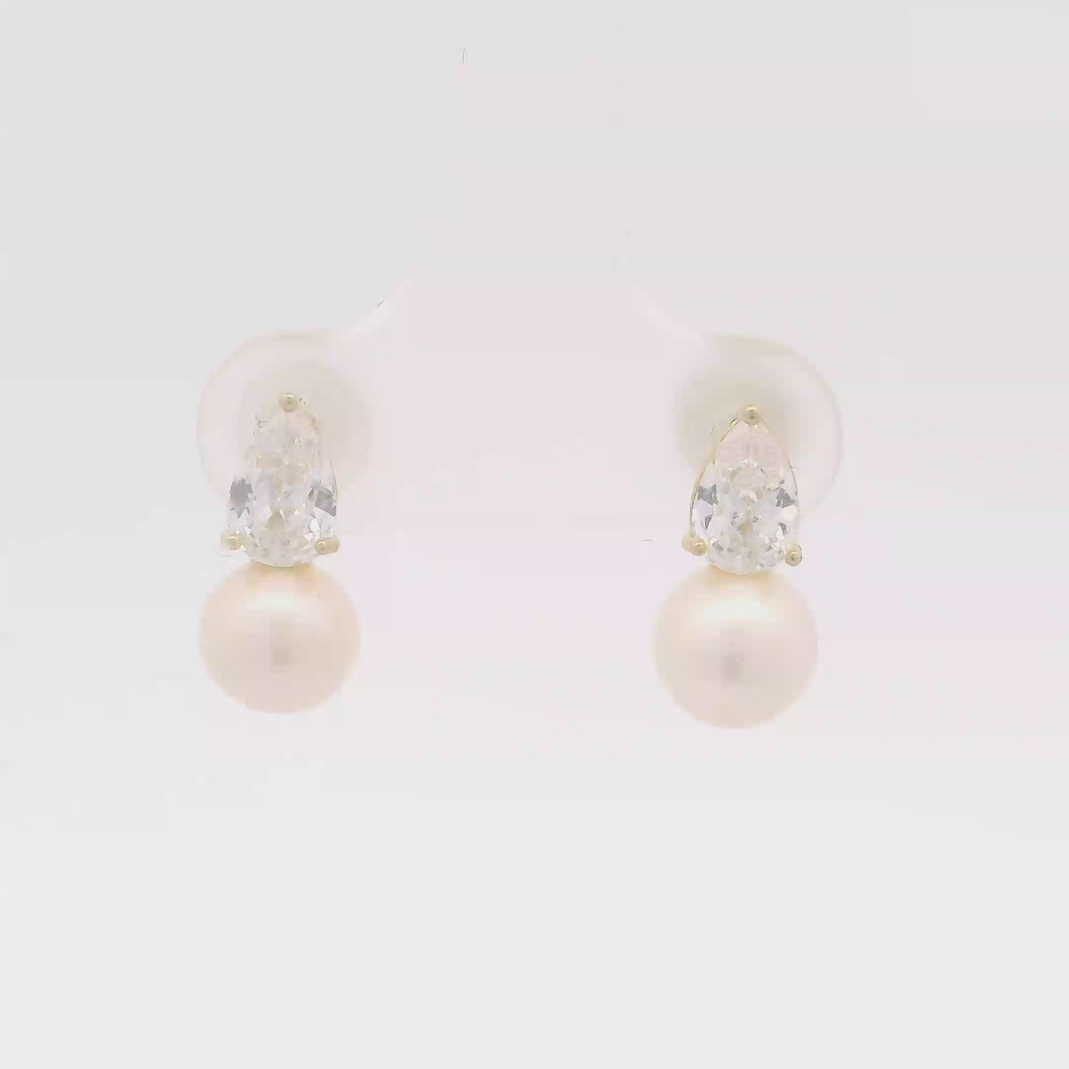 snowy-pearl-drop-silver-stud-earrings